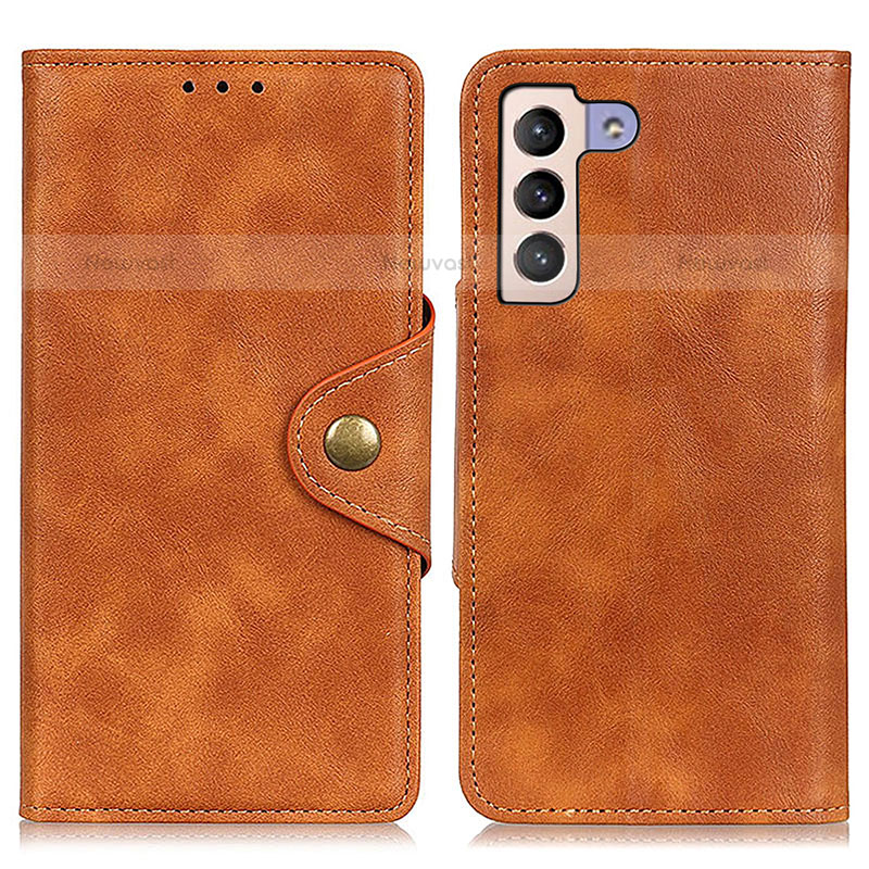 Leather Case Stands Flip Cover Holder N06P for Samsung Galaxy S21 Plus 5G