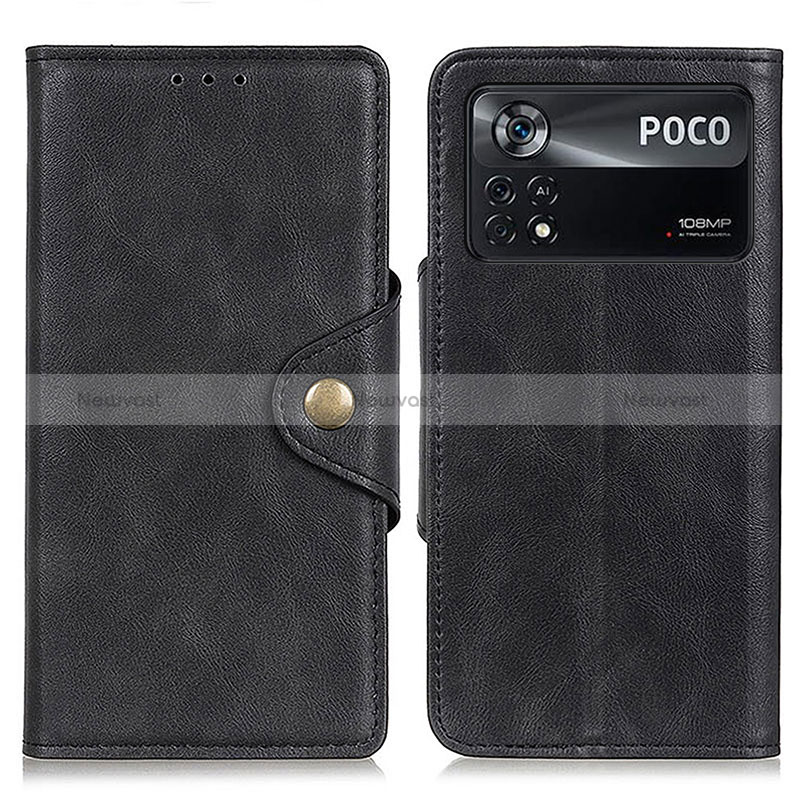 Leather Case Stands Flip Cover Holder N06P for Xiaomi Redmi Note 11E Pro 5G