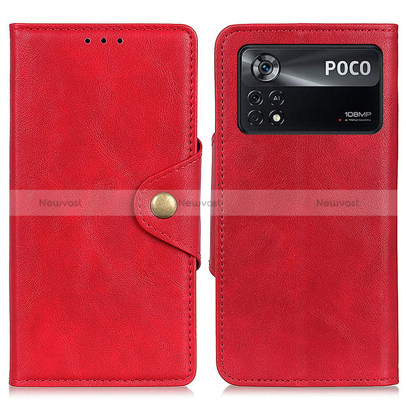 Leather Case Stands Flip Cover Holder N06P for Xiaomi Redmi Note 11E Pro 5G