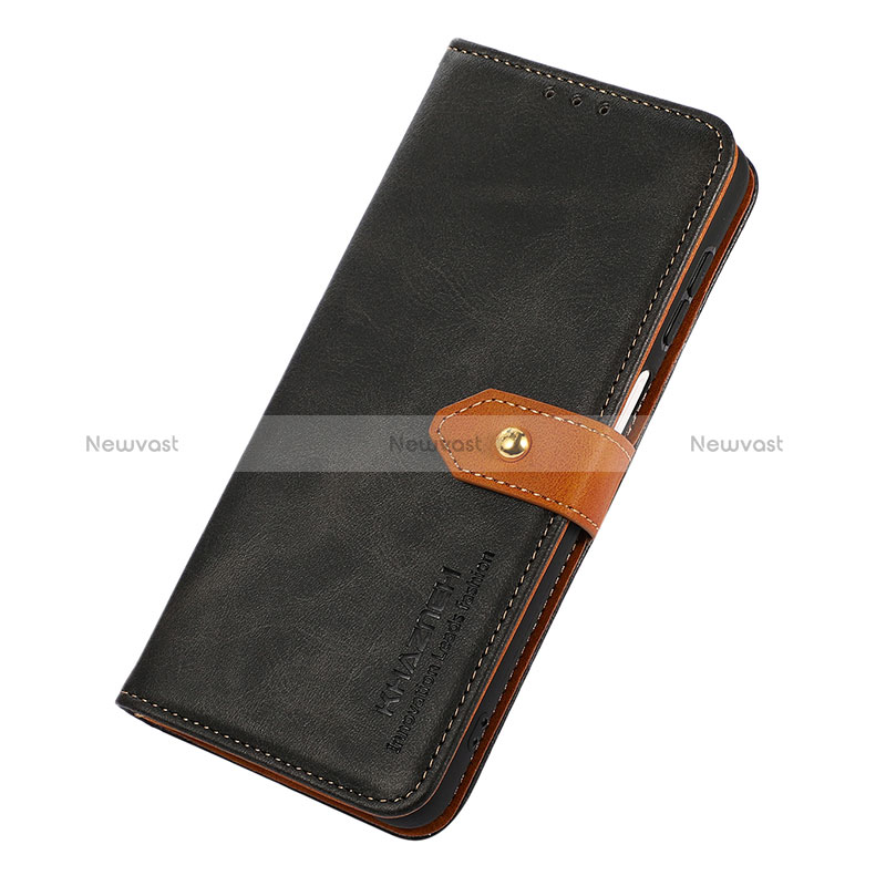 Leather Case Stands Flip Cover Holder N07P for Huawei Honor X9a 5G