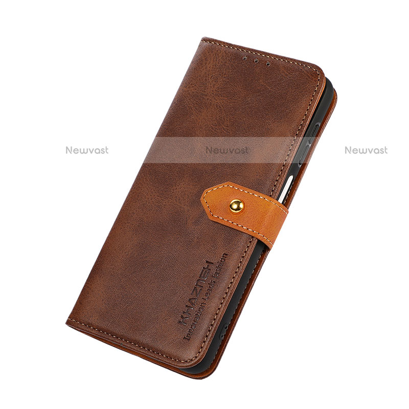 Leather Case Stands Flip Cover Holder N07P for Motorola Moto E30