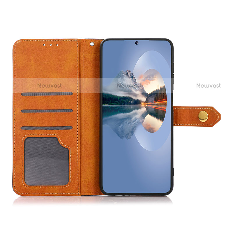 Leather Case Stands Flip Cover Holder N07P for Motorola Moto Edge 30 5G