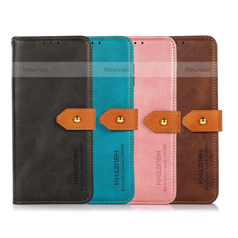 Leather Case Stands Flip Cover Holder N07P for Samsung Galaxy M32 5G