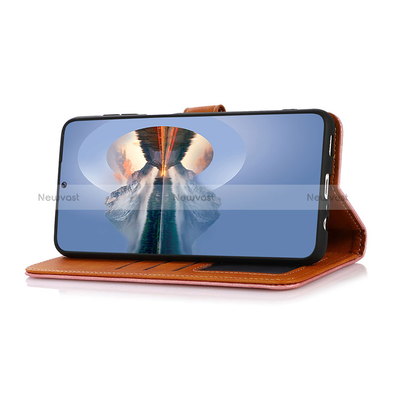 Leather Case Stands Flip Cover Holder N07P for Sony Xperia Ace III SO-53C