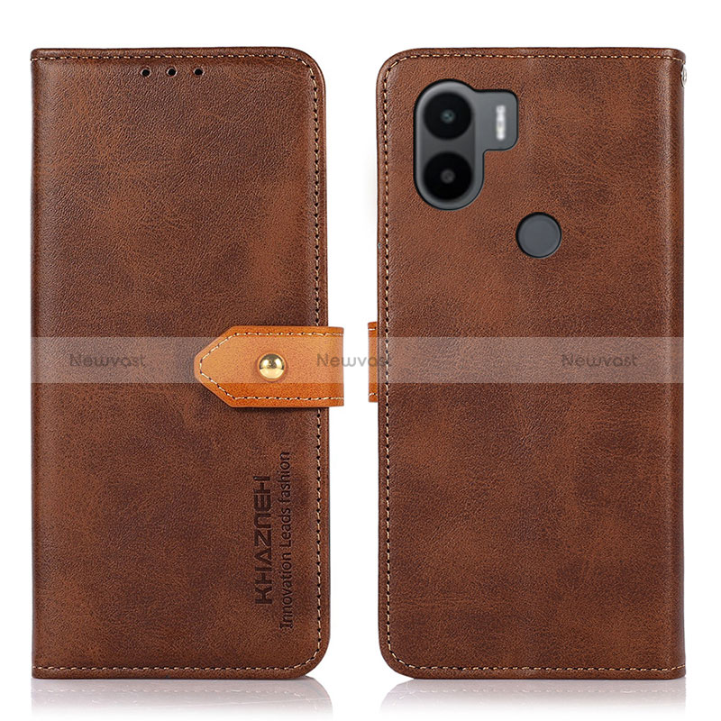 Leather Case Stands Flip Cover Holder N07P for Xiaomi Redmi A1 Plus