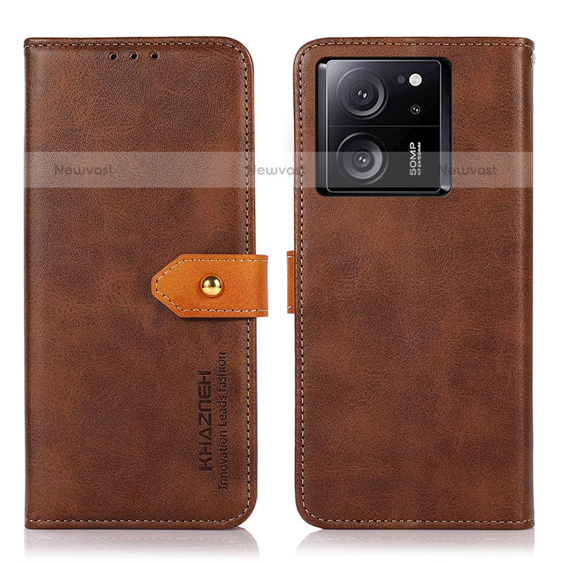 Leather Case Stands Flip Cover Holder N07P for Xiaomi Redmi K60 Ultra 5G