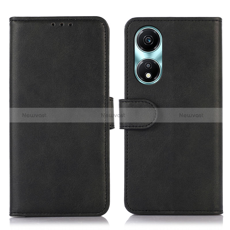 Leather Case Stands Flip Cover Holder N08P for Huawei Honor X5 Plus