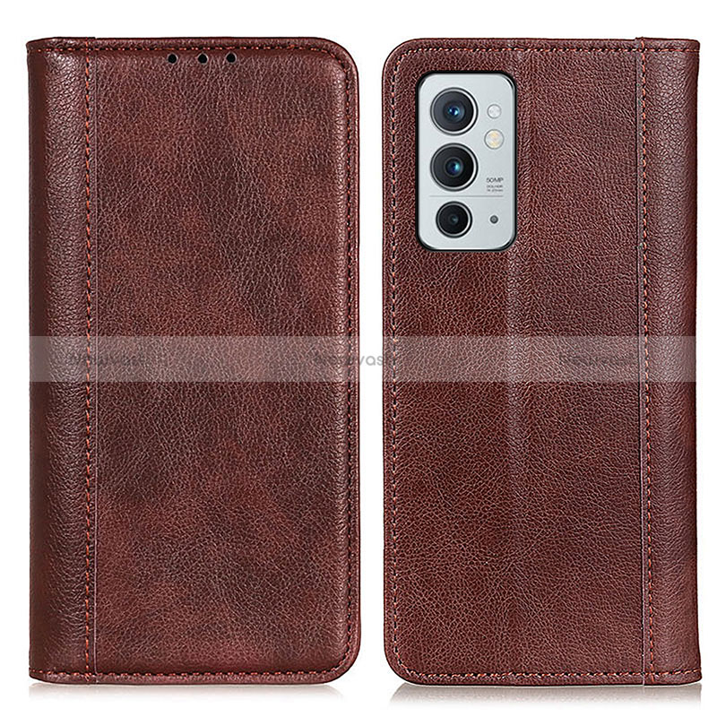 Leather Case Stands Flip Cover Holder N08P for OnePlus 9RT 5G