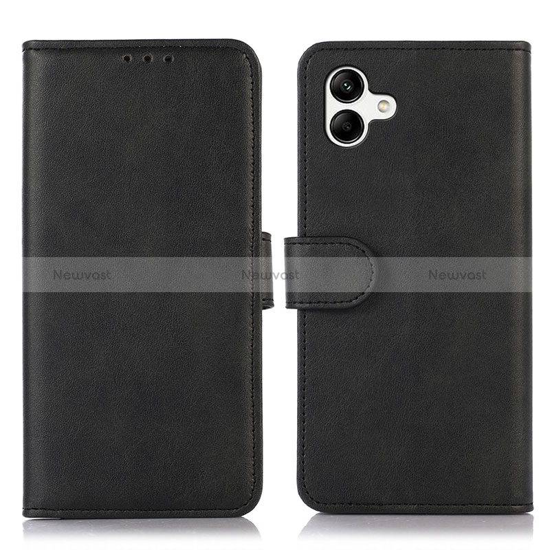 Leather Case Stands Flip Cover Holder N08P for Samsung Galaxy A04 4G