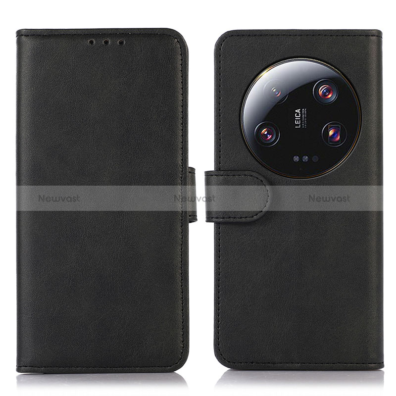 Leather Case Stands Flip Cover Holder N08P for Xiaomi Mi 13 Ultra 5G