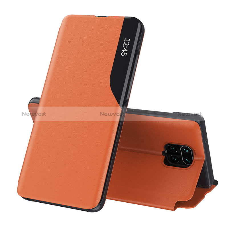 Leather Case Stands Flip Cover Holder Q02H for Xiaomi Poco M2 Pro