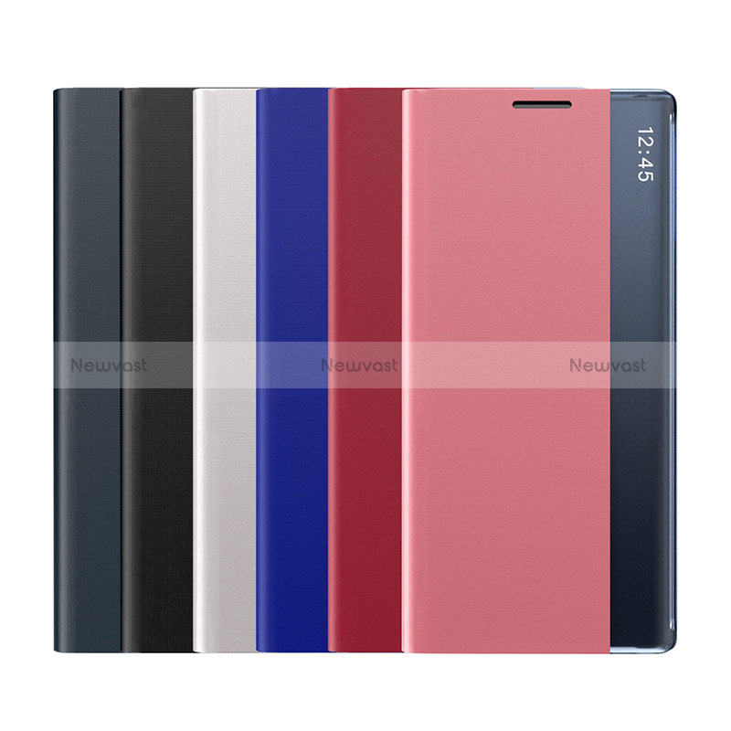 Leather Case Stands Flip Cover Holder Q04H for Xiaomi Redmi 10A 4G