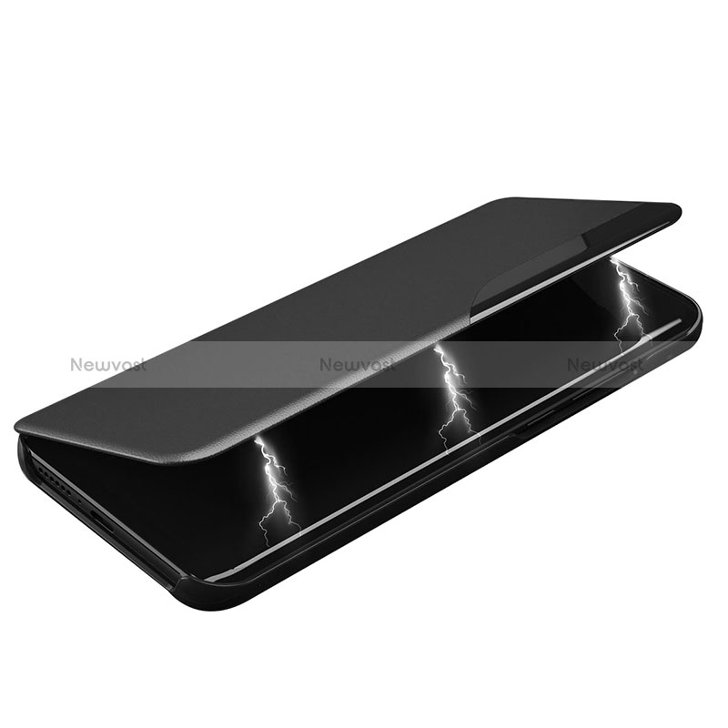 Leather Case Stands Flip Cover Holder QH1 for Huawei Honor 70 Lite 5G