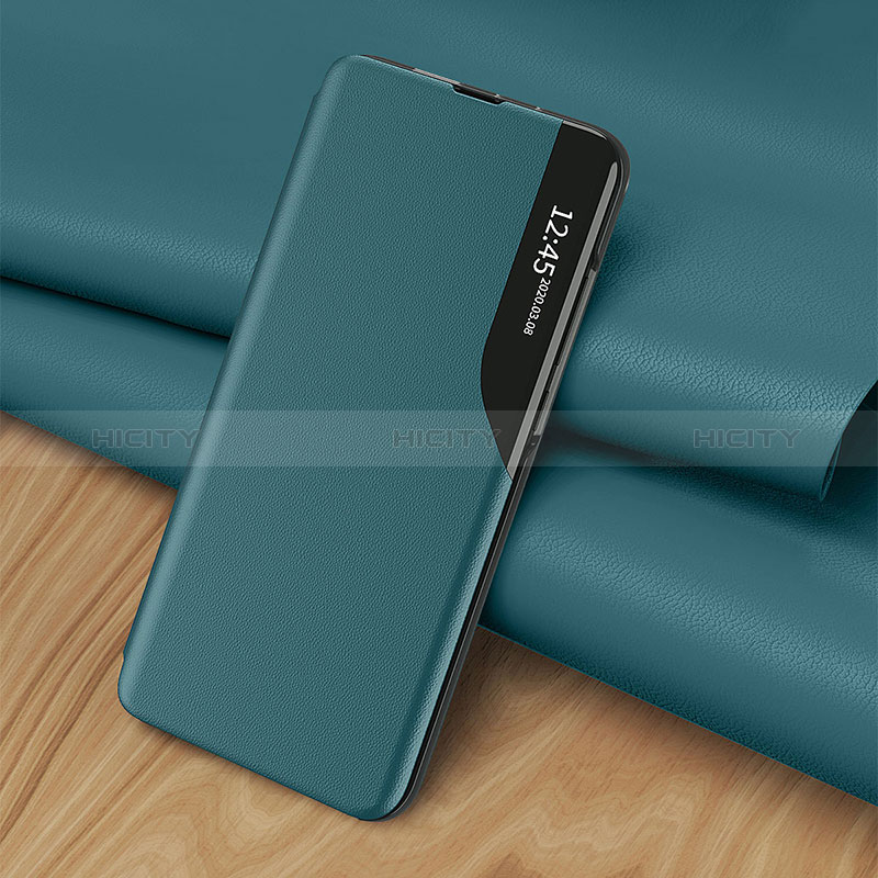 Leather Case Stands Flip Cover Holder QH3 for Samsung Galaxy S23 FE 5G