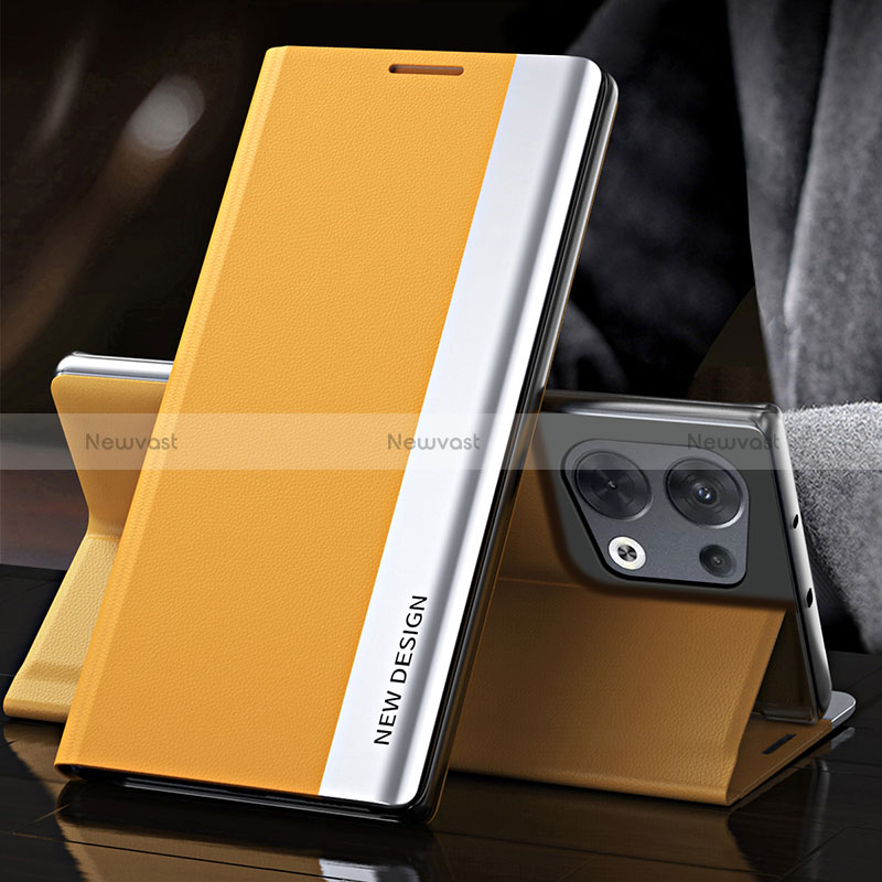 Leather Case Stands Flip Cover Holder QH4 for Xiaomi Redmi Note 13 5G