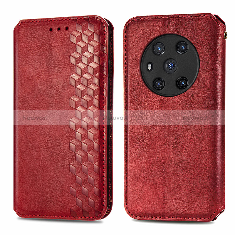 Leather Case Stands Flip Cover Holder S01D for Huawei Honor Magic3 5G