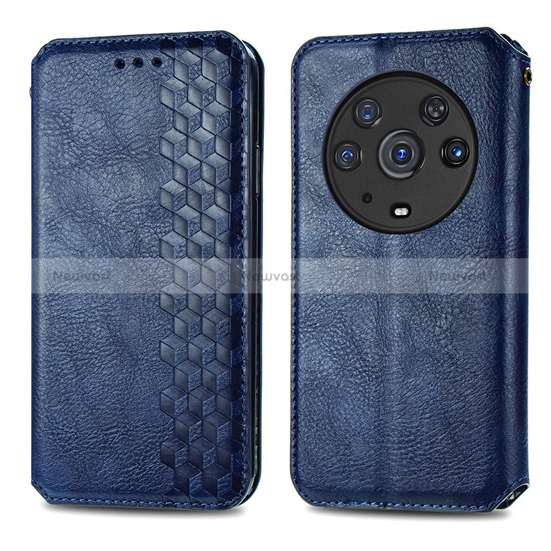 Leather Case Stands Flip Cover Holder S01D for Huawei Honor Magic3 Pro 5G