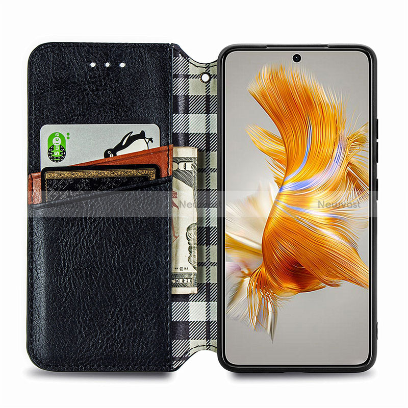 Leather Case Stands Flip Cover Holder S01D for Huawei Mate 50