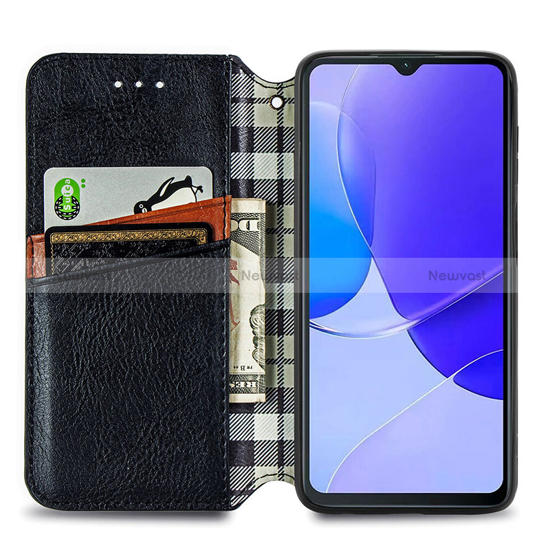 Leather Case Stands Flip Cover Holder S01D for Huawei Nova Y91