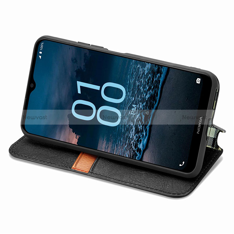 Leather Case Stands Flip Cover Holder S01D for Nokia G100