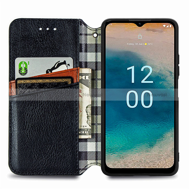 Leather Case Stands Flip Cover Holder S01D for Nokia G22