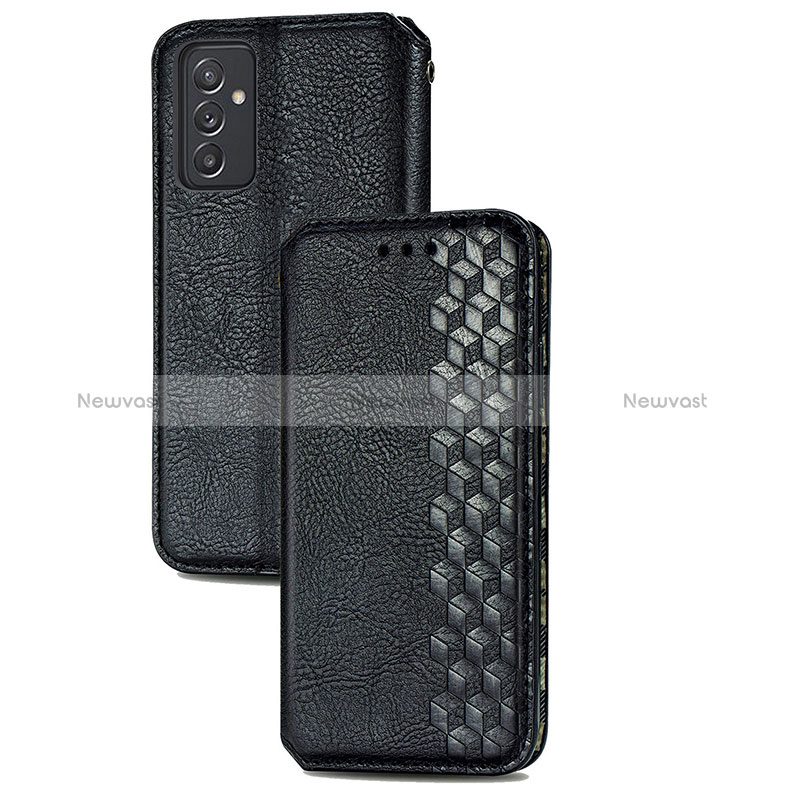 Leather Case Stands Flip Cover Holder S01D for Samsung Galaxy A15 5G