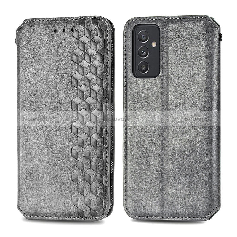 Leather Case Stands Flip Cover Holder S01D for Samsung Galaxy A15 5G