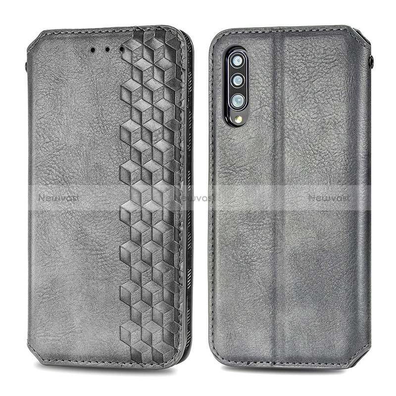 Leather Case Stands Flip Cover Holder S01D for Samsung Galaxy A70