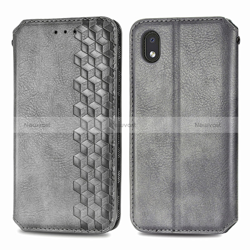 Leather Case Stands Flip Cover Holder S01D for Samsung Galaxy M01 Core