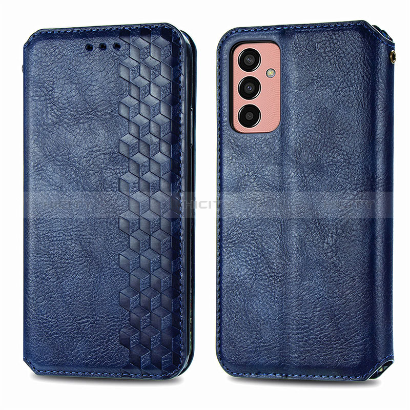 Leather Case Stands Flip Cover Holder S01D for Samsung Galaxy M13 4G