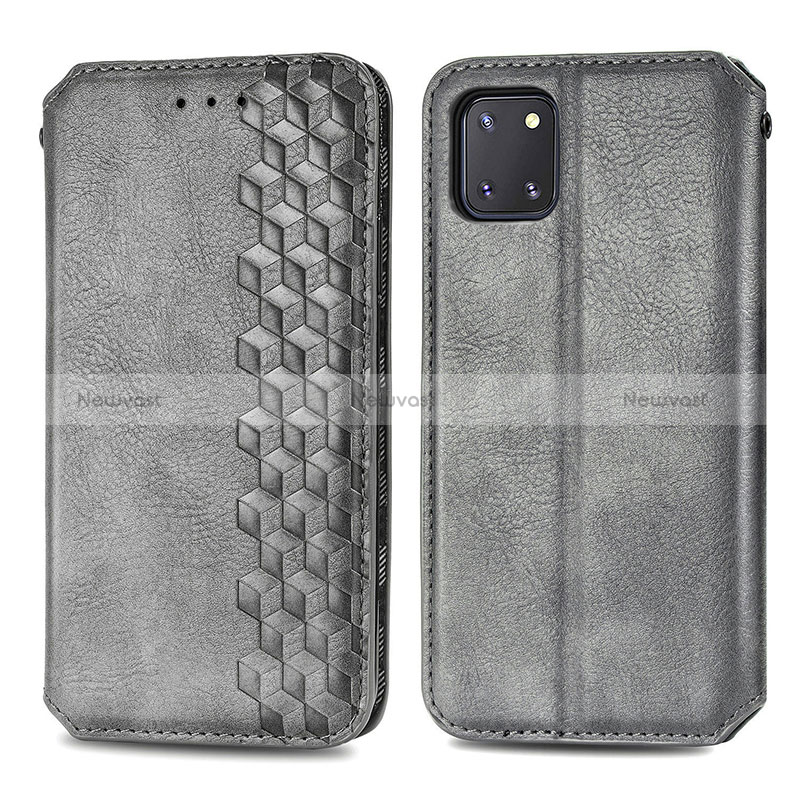 Leather Case Stands Flip Cover Holder S01D for Samsung Galaxy M60s