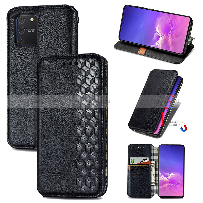 Leather Case Stands Flip Cover Holder S01D for Samsung Galaxy M80S