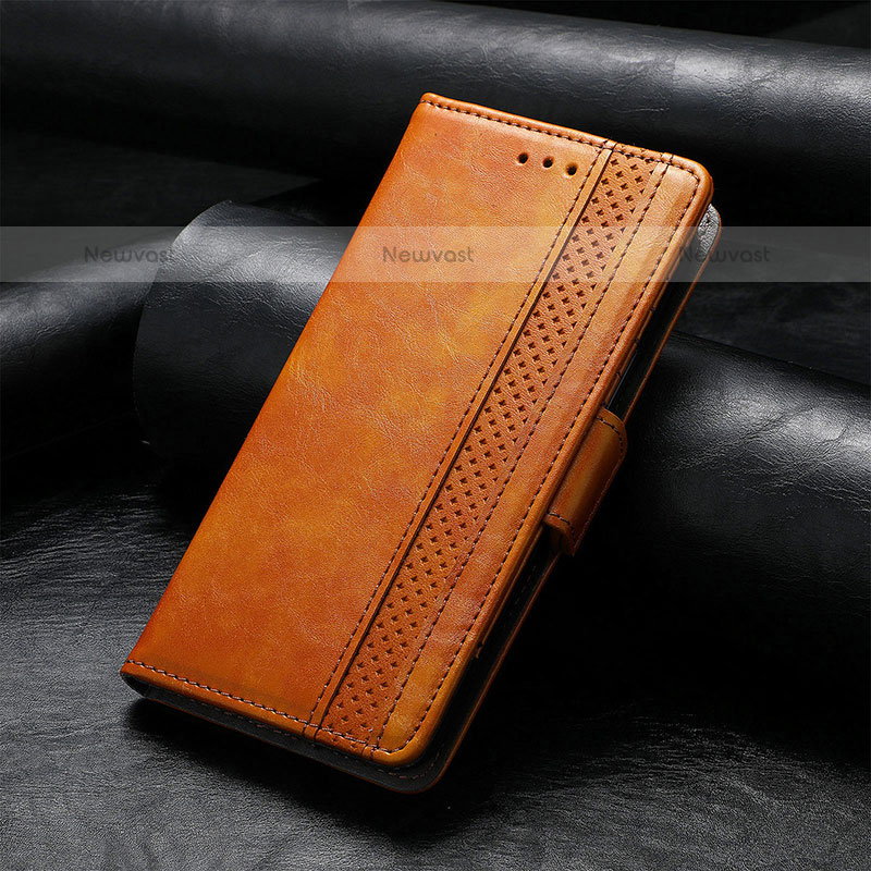 Leather Case Stands Flip Cover Holder S01D for Samsung Galaxy XCover 6 Pro 5G