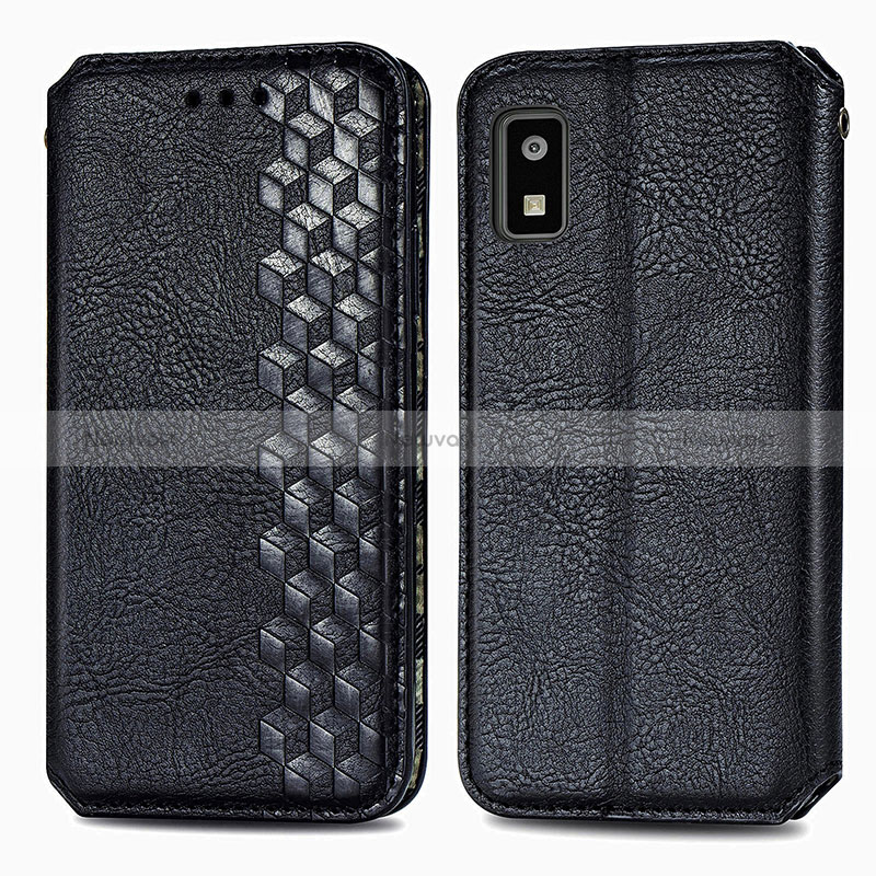 Leather Case Stands Flip Cover Holder S01D for Sharp Aquos wish3