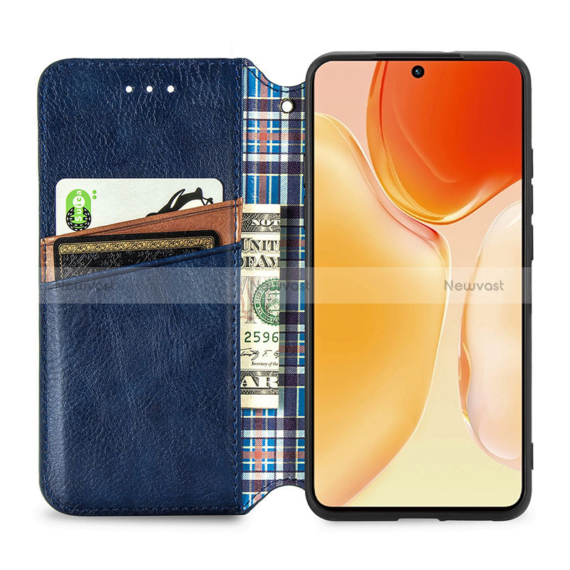 Leather Case Stands Flip Cover Holder S01D for Vivo X70t