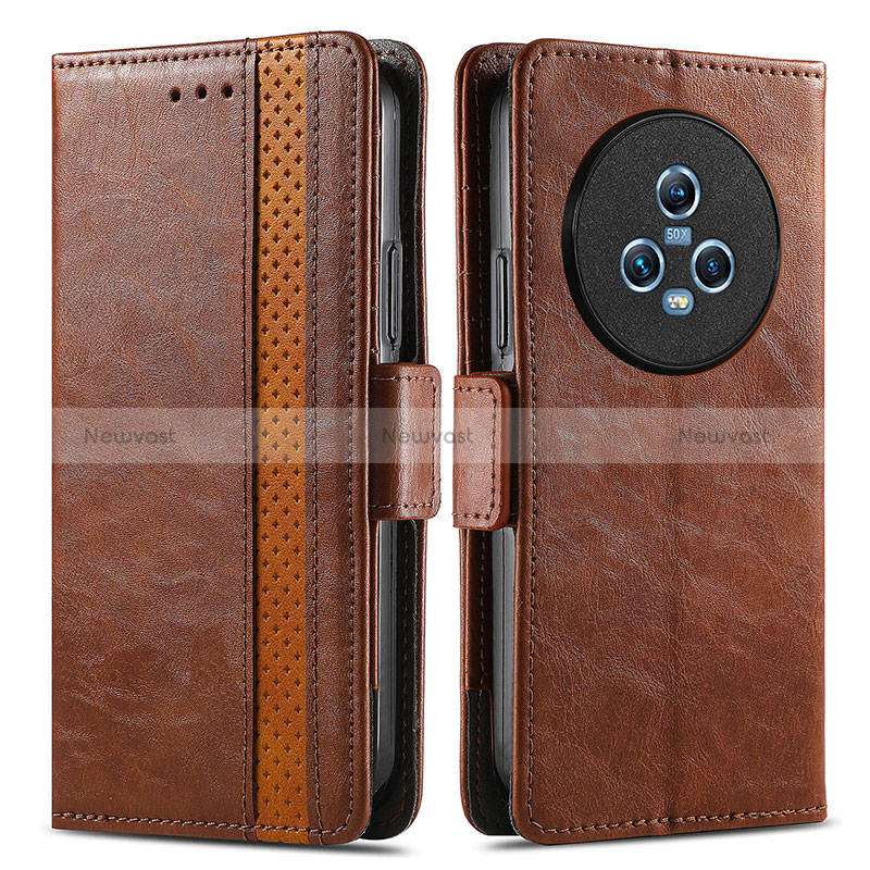 Leather Case Stands Flip Cover Holder S02D for Huawei Honor Magic5 5G