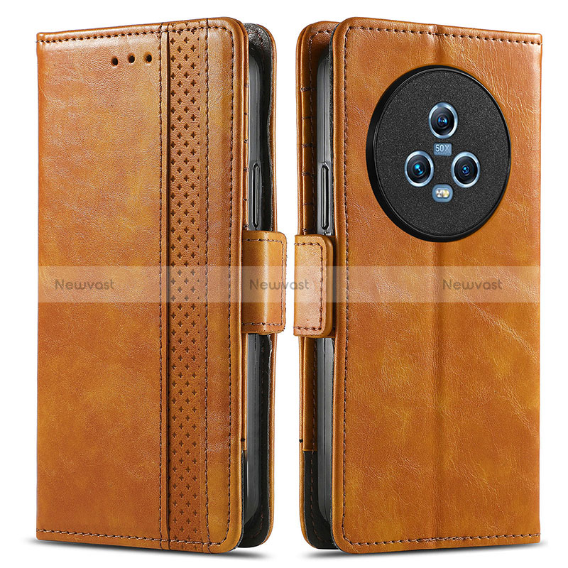 Leather Case Stands Flip Cover Holder S02D for Huawei Honor Magic5 5G