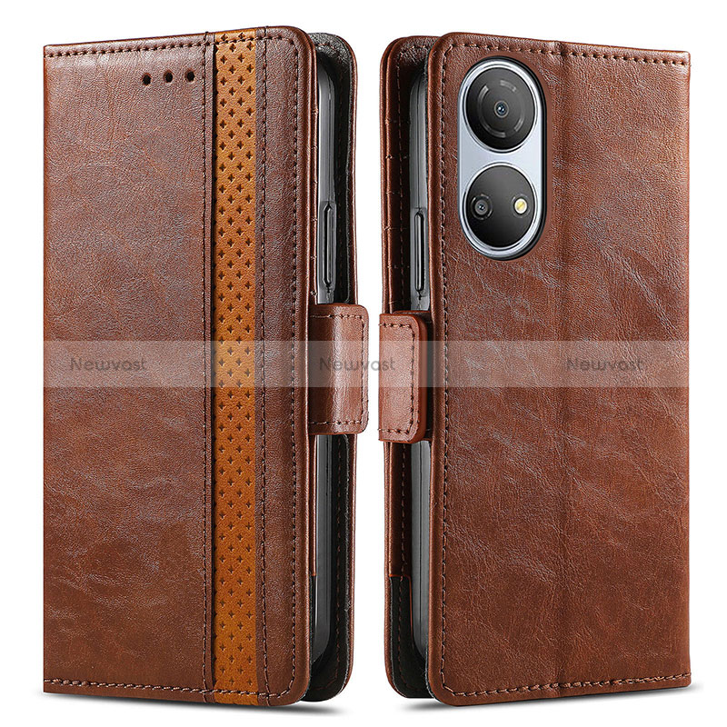 Leather Case Stands Flip Cover Holder S02D for Huawei Honor X7