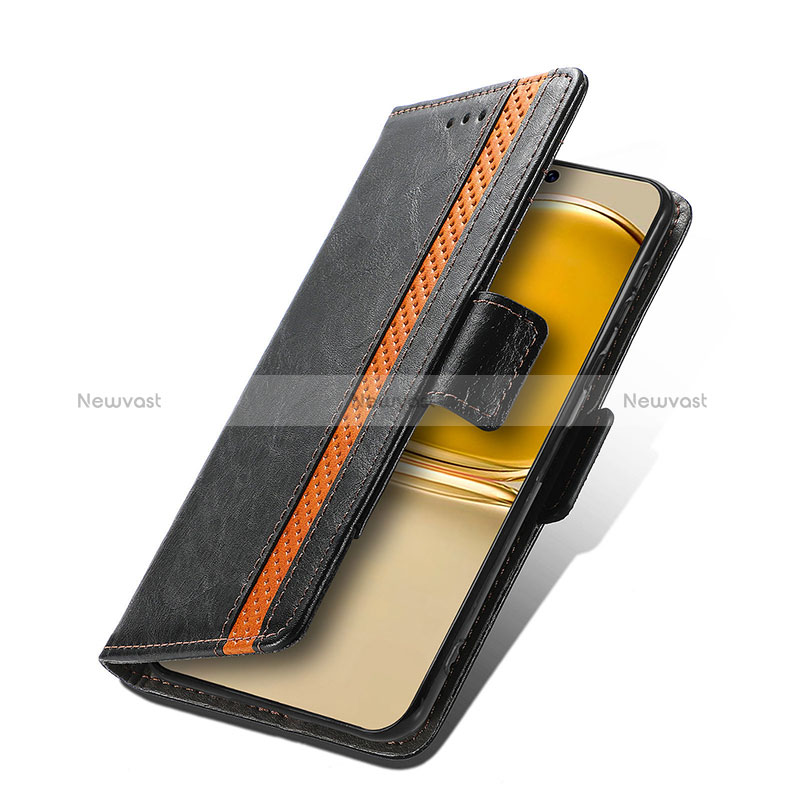 Leather Case Stands Flip Cover Holder S02D for Huawei P50