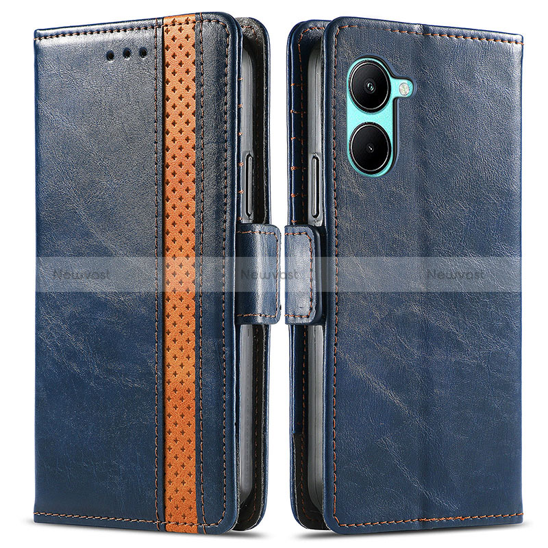 Leather Case Stands Flip Cover Holder S02D for Realme C33