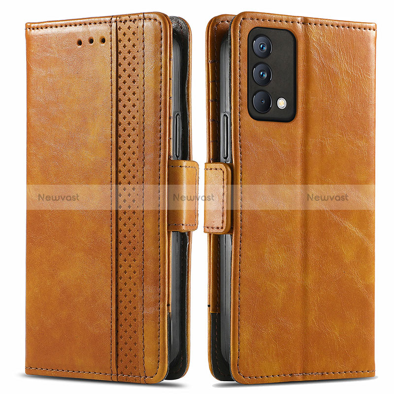 Leather Case Stands Flip Cover Holder S02D for Realme GT Master 5G