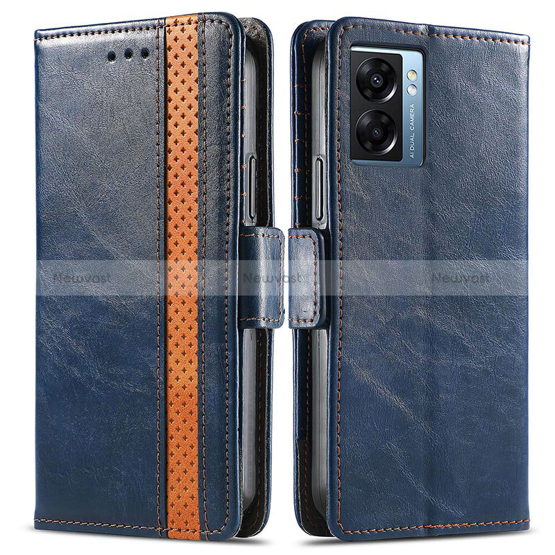 Leather Case Stands Flip Cover Holder S02D for Realme V23i 5G