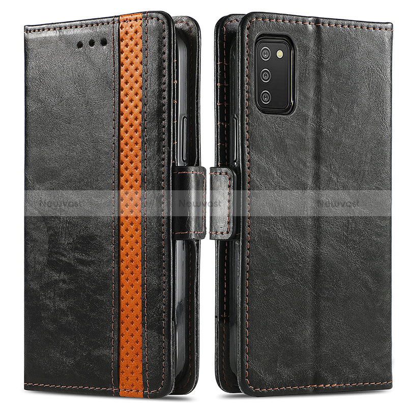 Leather Case Stands Flip Cover Holder S02D for Samsung Galaxy F02S SM-E025F