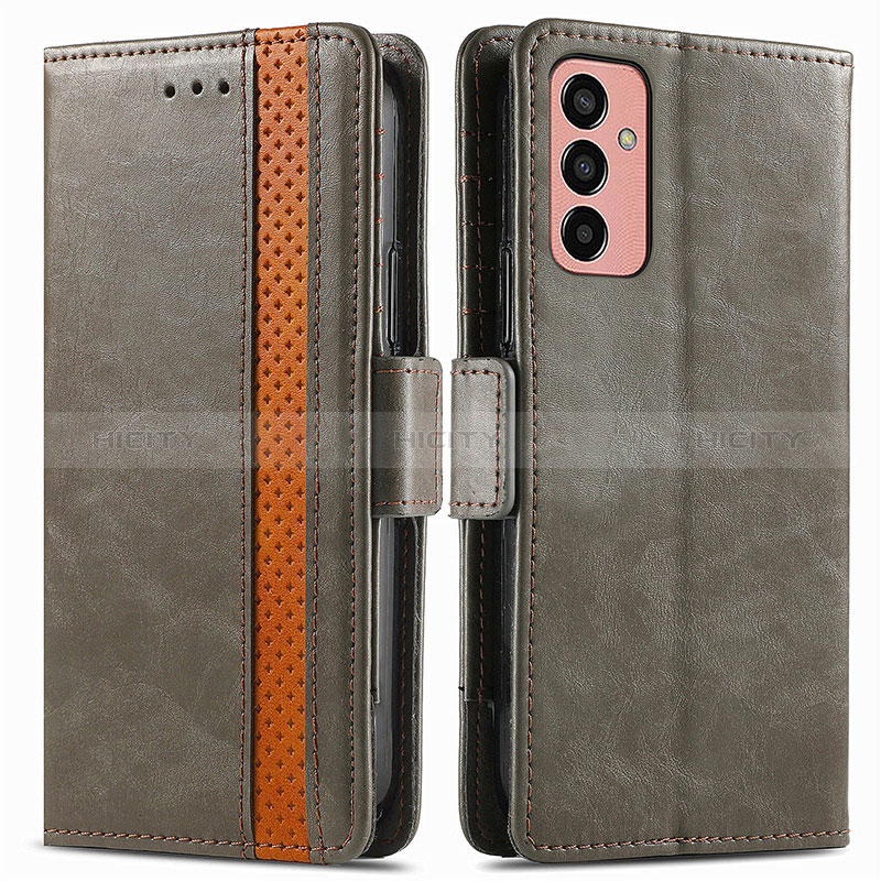 Leather Case Stands Flip Cover Holder S02D for Samsung Galaxy F13 4G