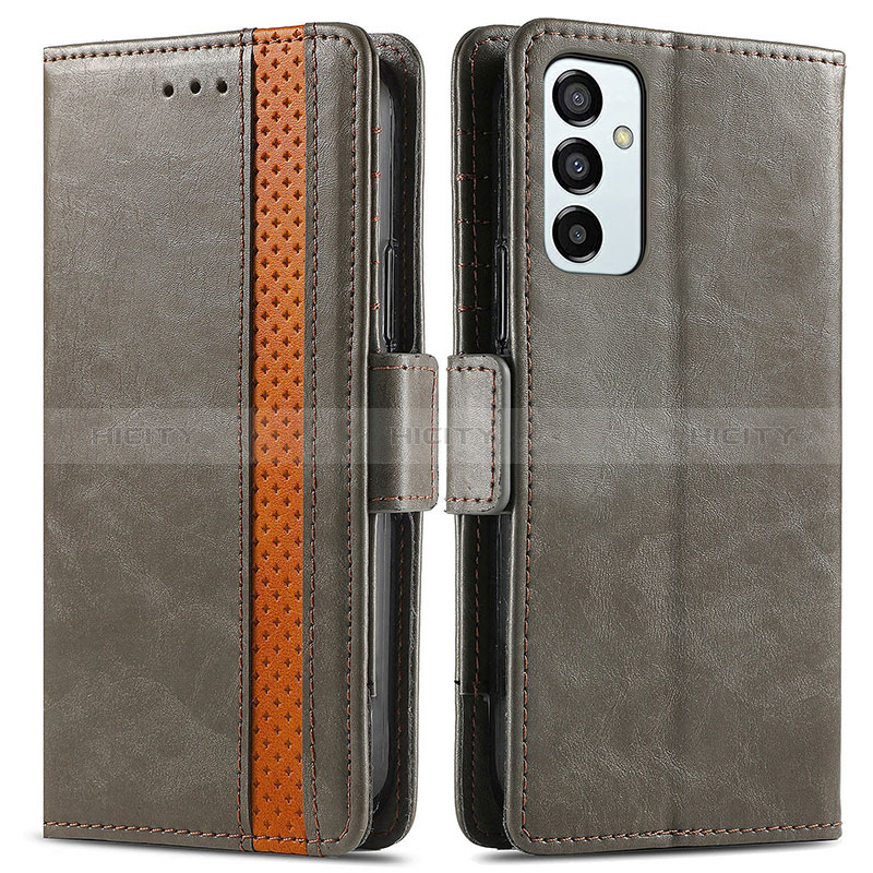 Leather Case Stands Flip Cover Holder S02D for Samsung Galaxy F23 5G