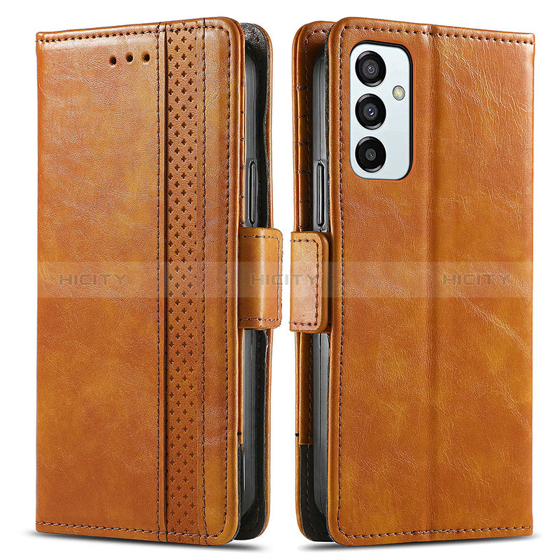 Leather Case Stands Flip Cover Holder S02D for Samsung Galaxy F23 5G