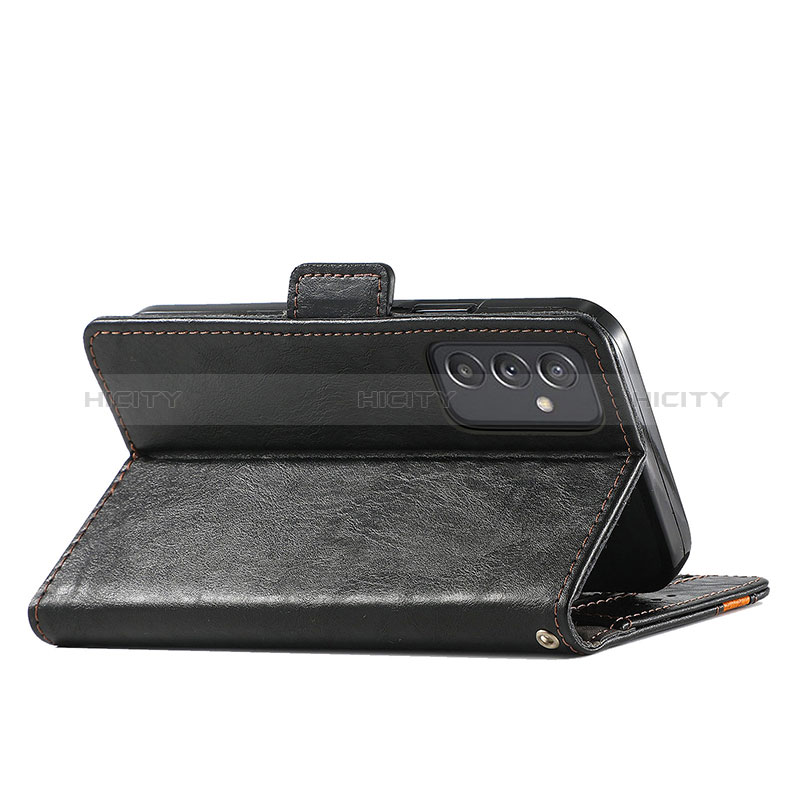 Leather Case Stands Flip Cover Holder S02D for Samsung Galaxy F54 5G