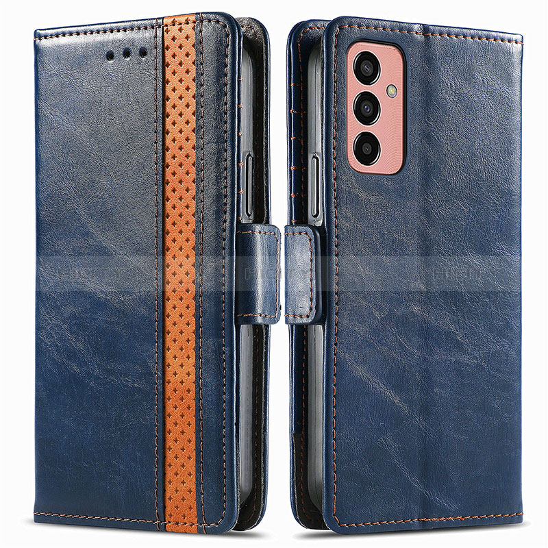 Leather Case Stands Flip Cover Holder S02D for Samsung Galaxy M13 4G