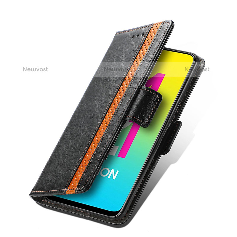 Leather Case Stands Flip Cover Holder S02D for Samsung Galaxy M30s