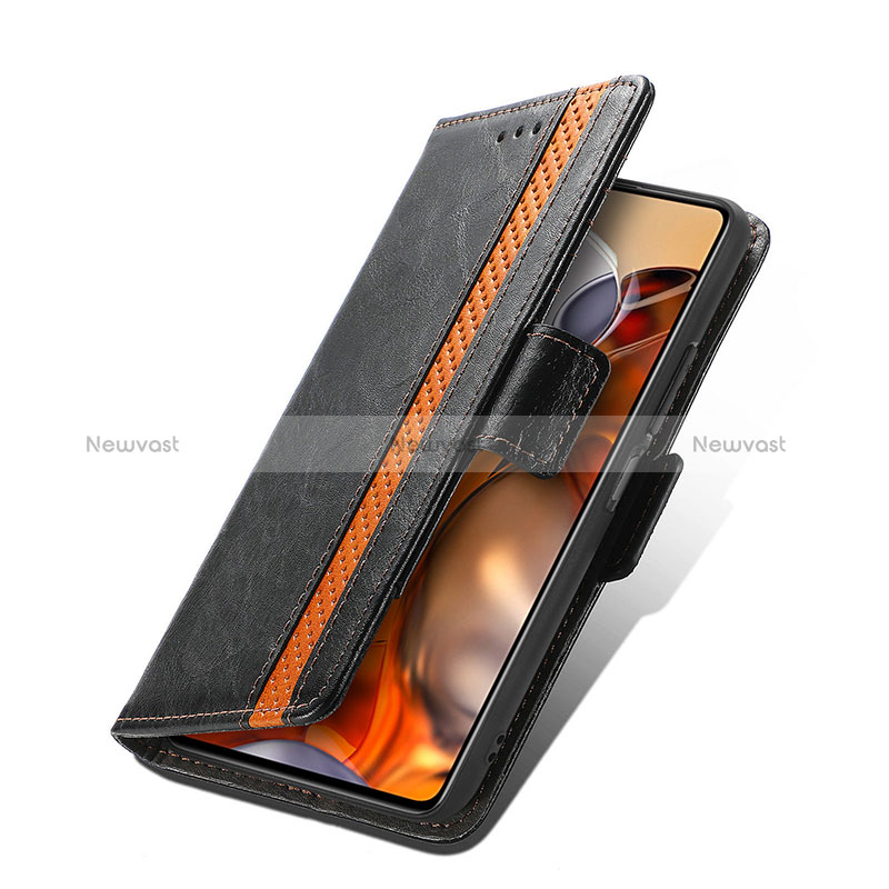 Leather Case Stands Flip Cover Holder S02D for Xiaomi Mi 11T 5G